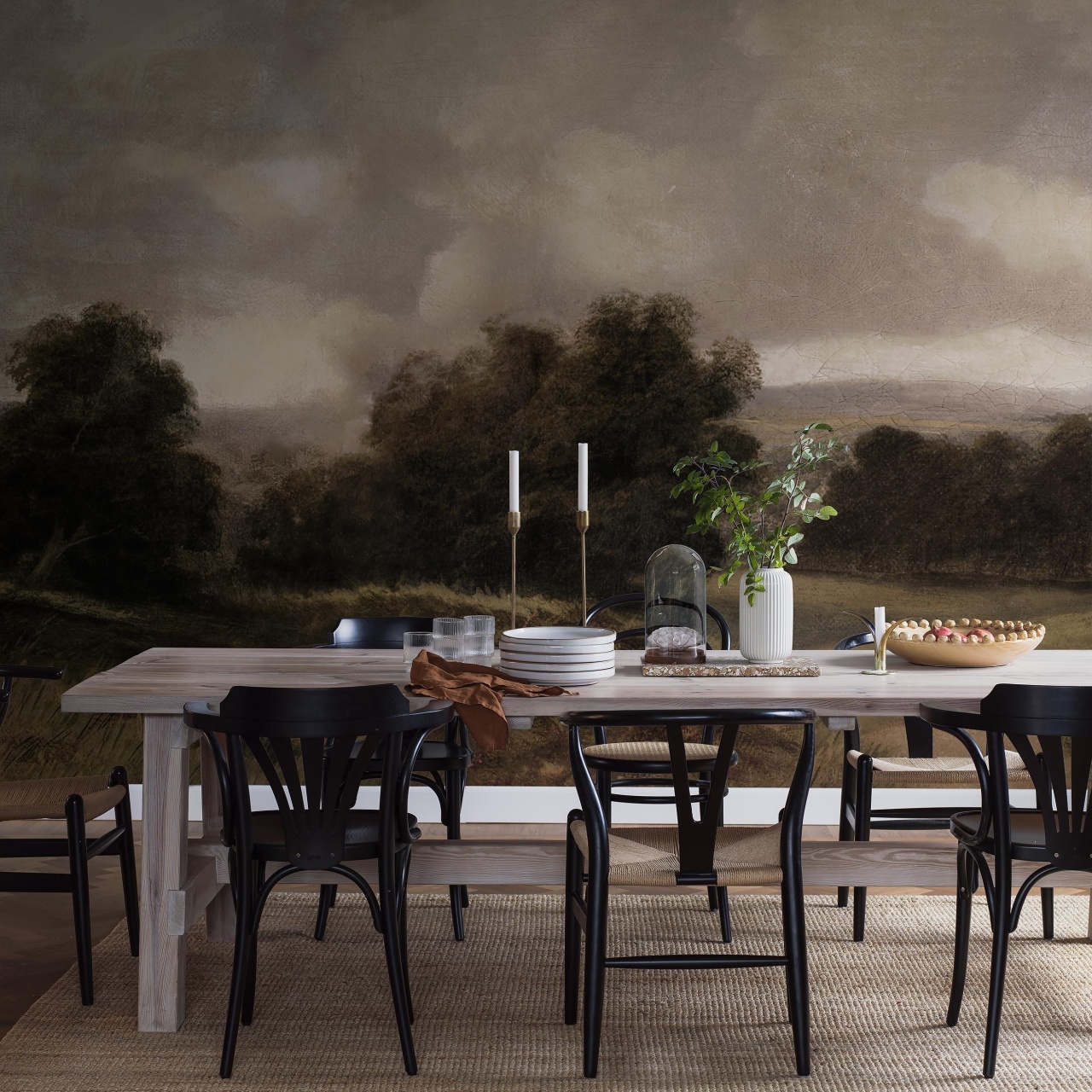 Fototapet lavabil, Oilpainting Landscape 9483W