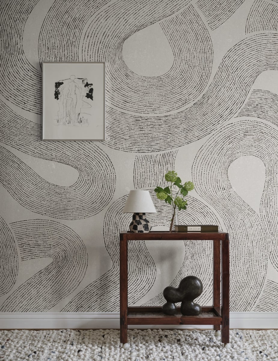 Fototapet lavabil, Zen Mural, Graphite, Sandberg