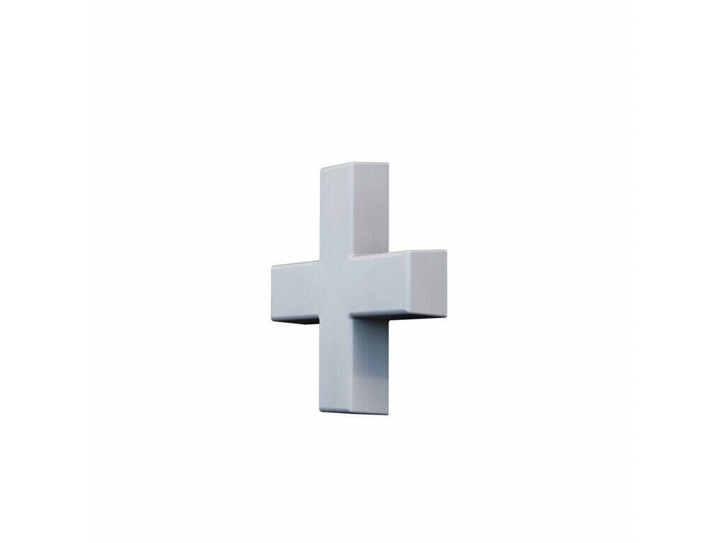 Ornament din poliuretan "+" - 14x14x2.5 cm