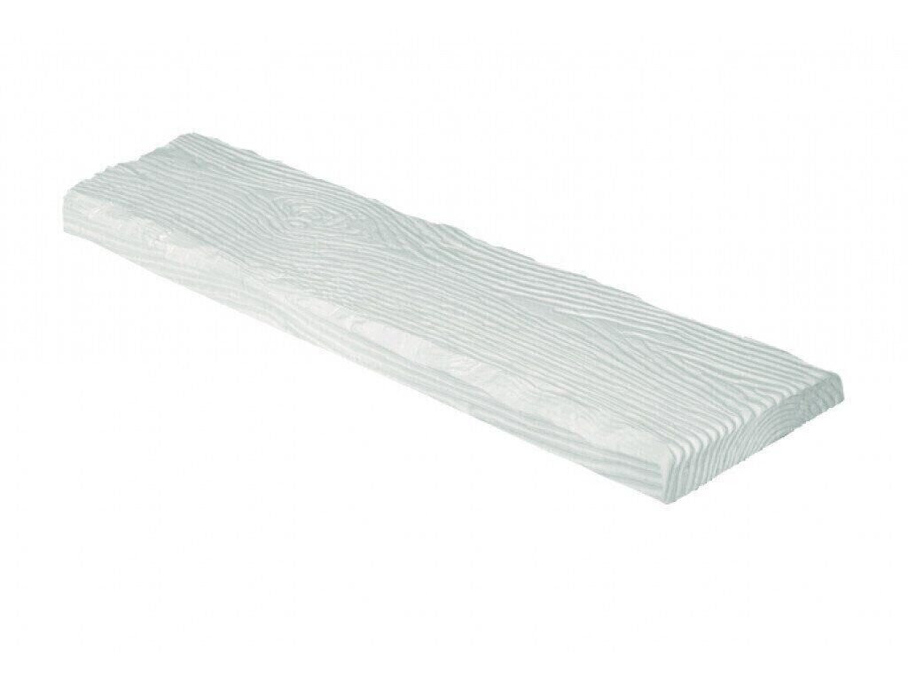 Placa decorativa din poliuretan,rustic, alb ET305W