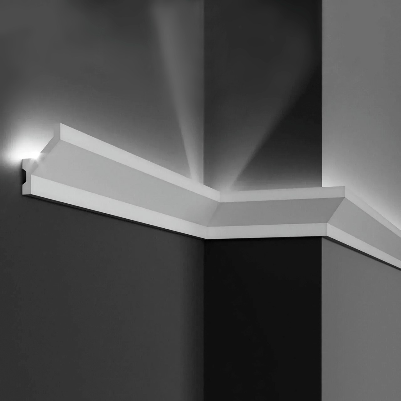 Profil scafa LED KF721 - 7.6x4.7x200 cm
