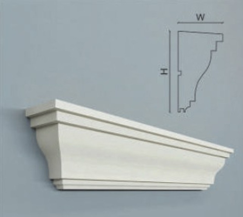 Solbanc exterior ST16A - 14x8x200 cm