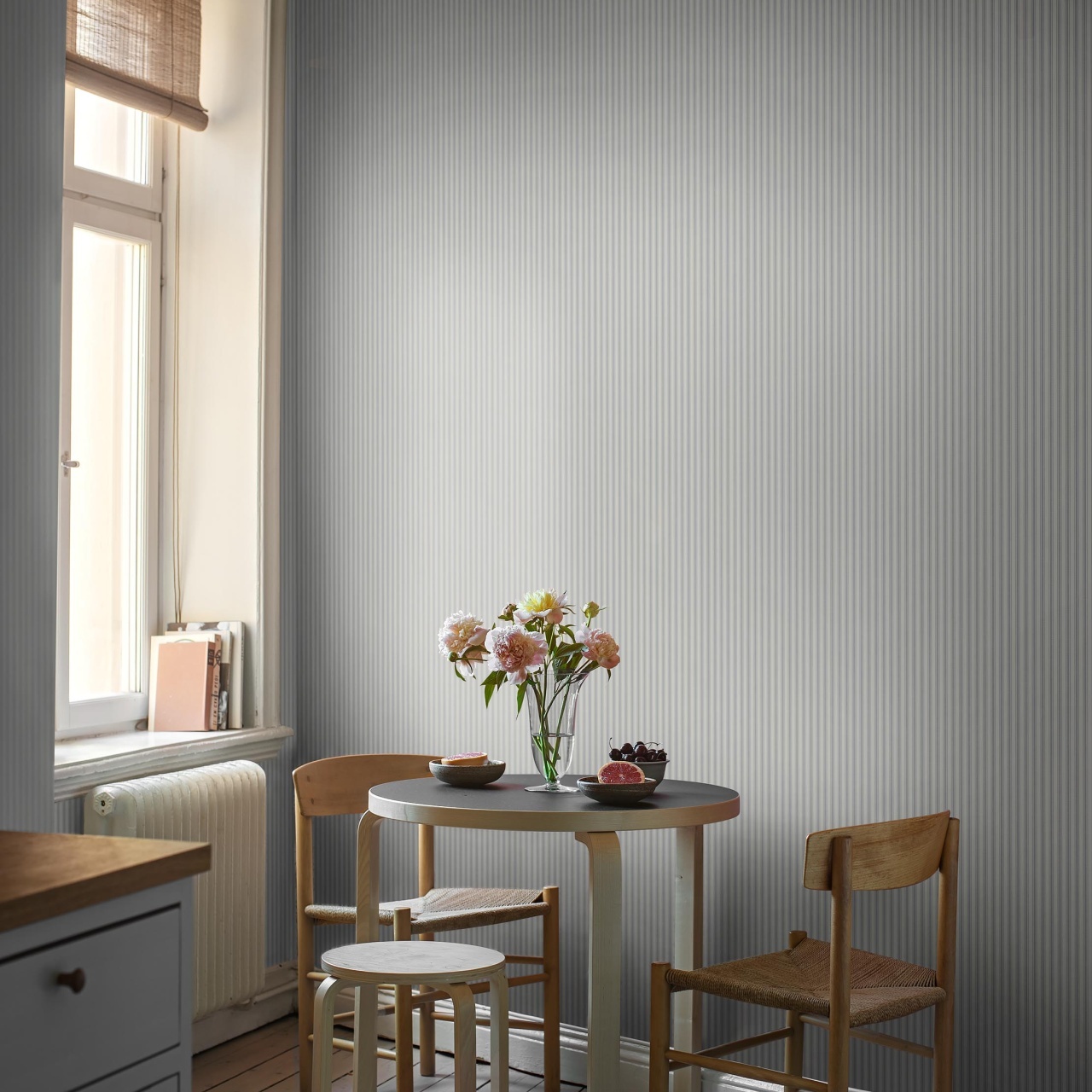 Tapet lavabil, Aspö Stripe 8871, 5.3mp / rola