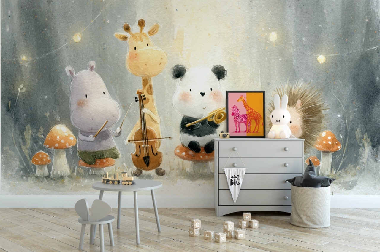 Fototapet copii, Fairy Tale Musicians 102