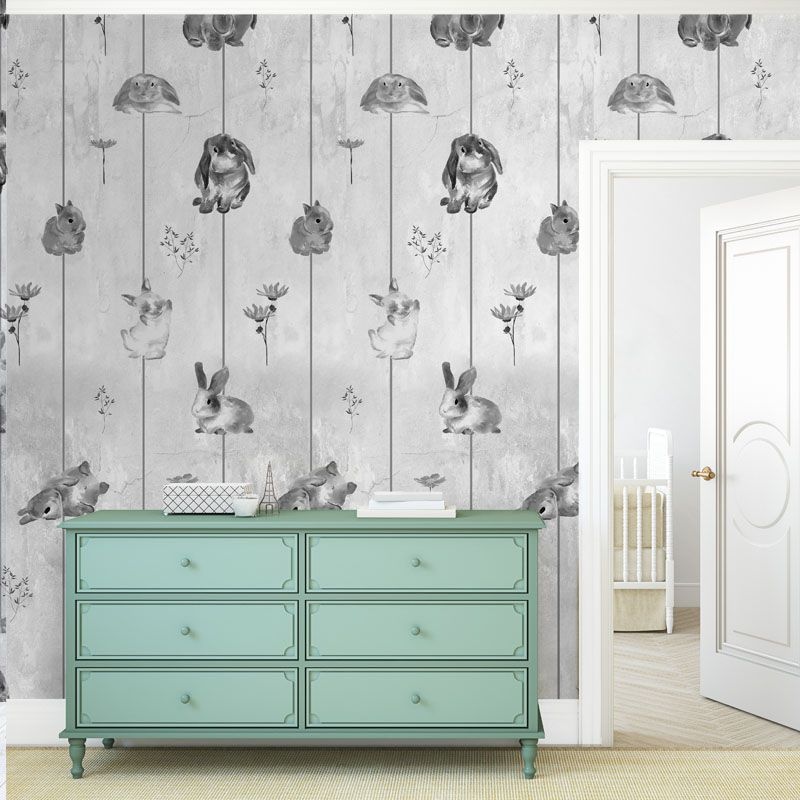 Fototapet Gray bunnies, VLAdiLA