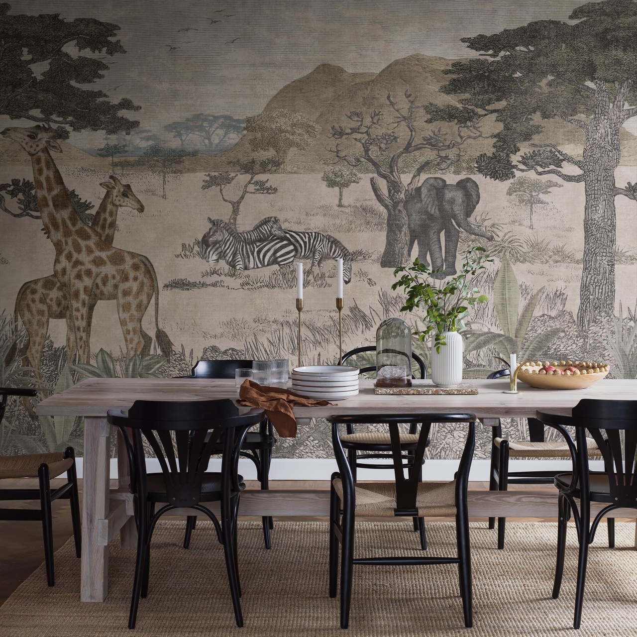 Fototapet lavabil, Serengeti 9574W