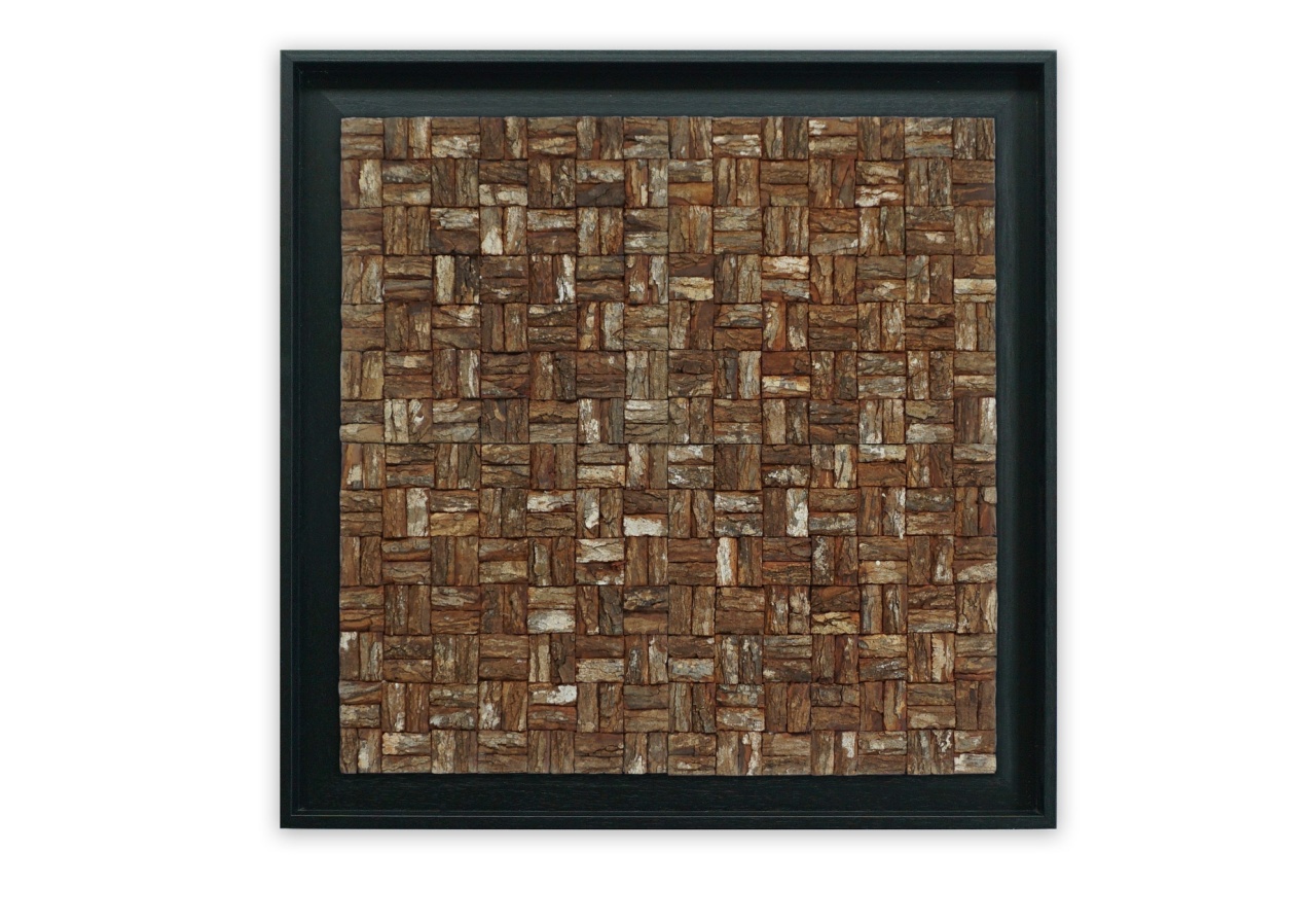 Panou decorativ lemn, Mahon, My Prambanam Besar Black
