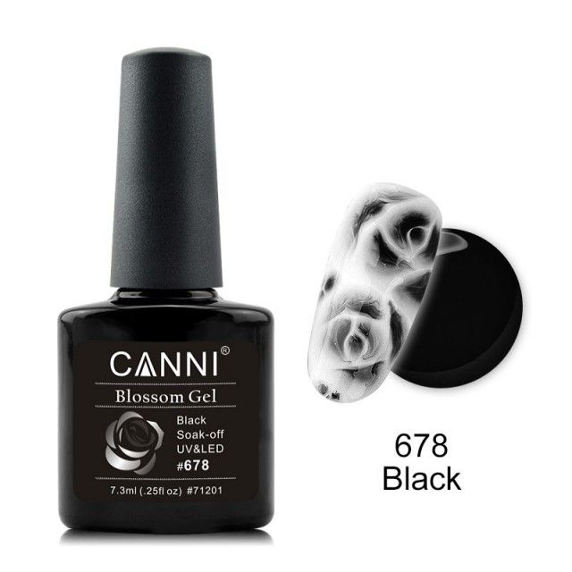 Oja Semipermanenta CANNI Blassom 678 Black