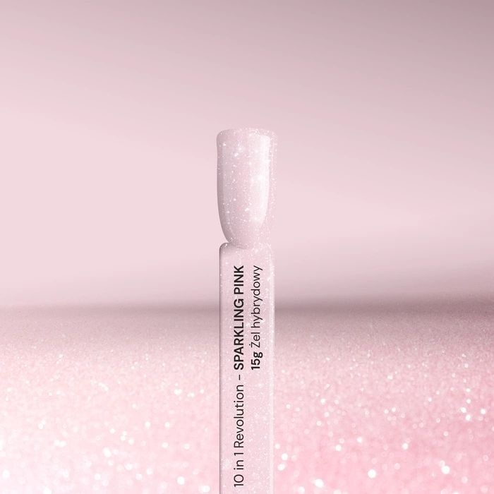 Baza Silcare 10in1 Sparkling Pink 15ml