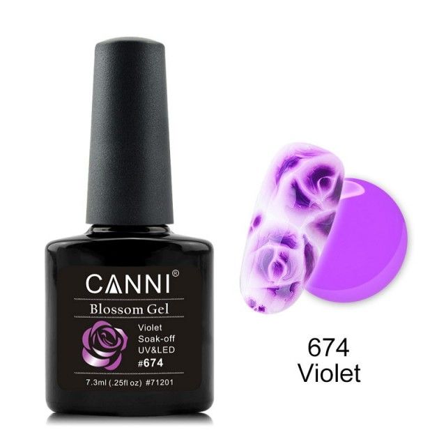Oja Semipermanenta CANNI Blassom 674 Violet