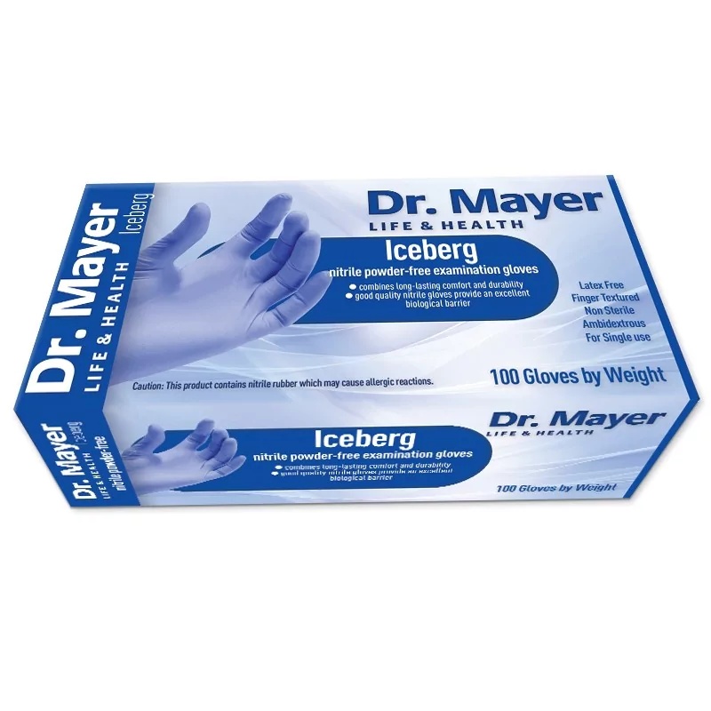 Manusi nitril indigo Iceberg marimea M Dr.Mayer