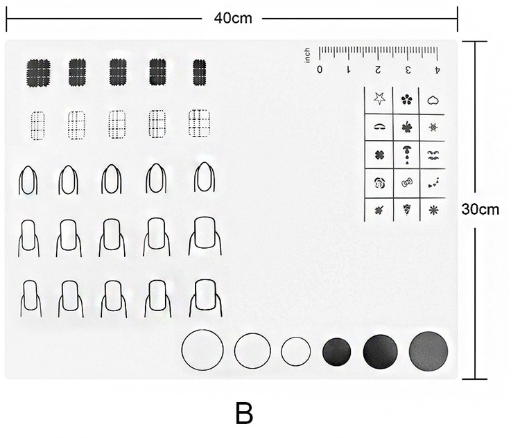 Pad de silicon pentru practica model B