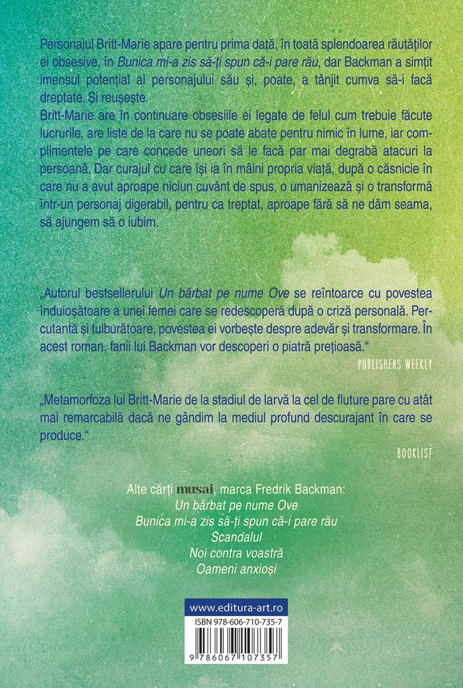 Britt-Marie a fost aici | Fredrik Backman