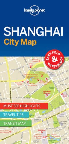 Lonely Planet Shanghai City Map |