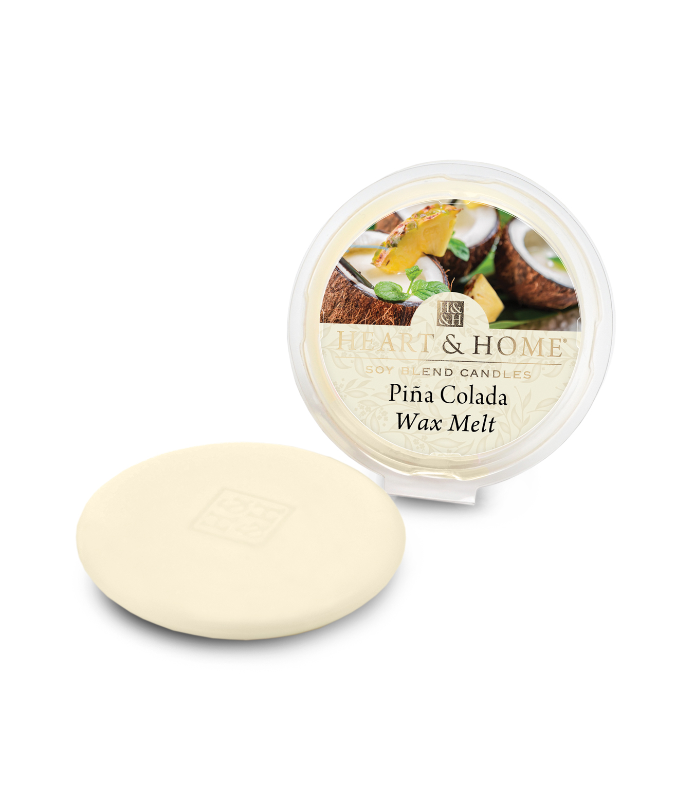 Lumanare mica - Pina Colada | Heart and Home