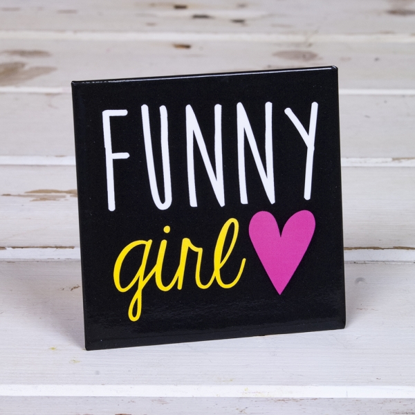 Magnet pentru frigider - Funny Girl | Really Good