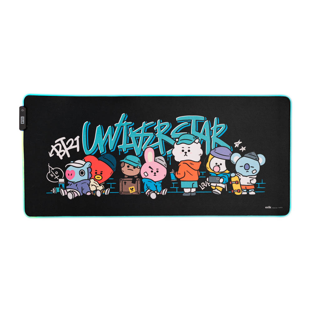 Mouse Pad - XXL - LED - BT21  | Grupo Erik