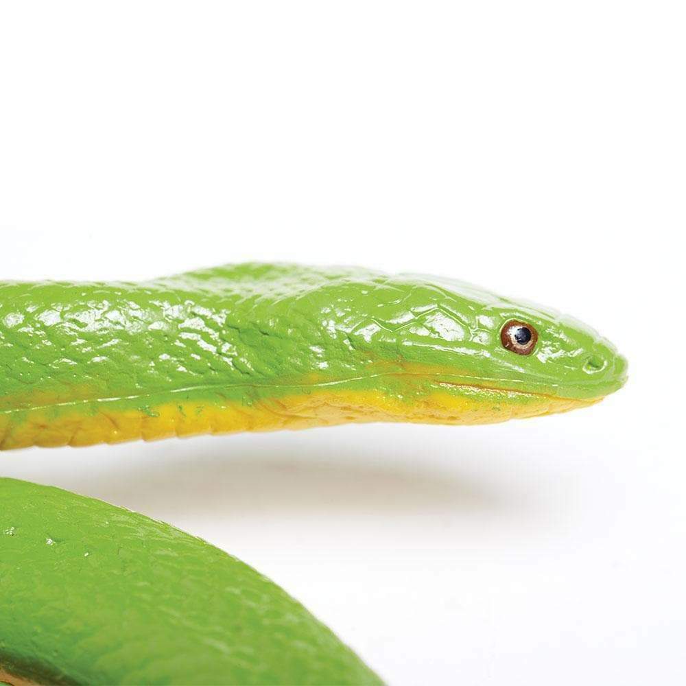Figurina - Sarpe verde aspru | Safari