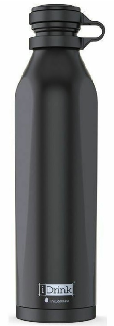 Sticla termoizolanta - B-Evo Caravaggio - Negru | I-Drink