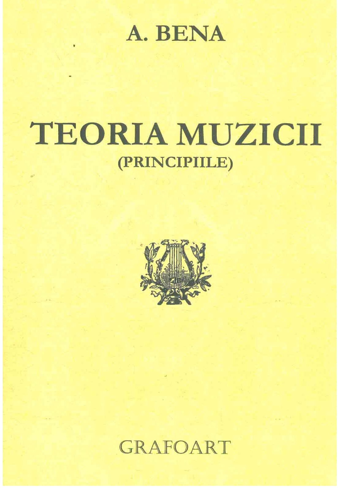 Teoria muzicii | Augustin Bena