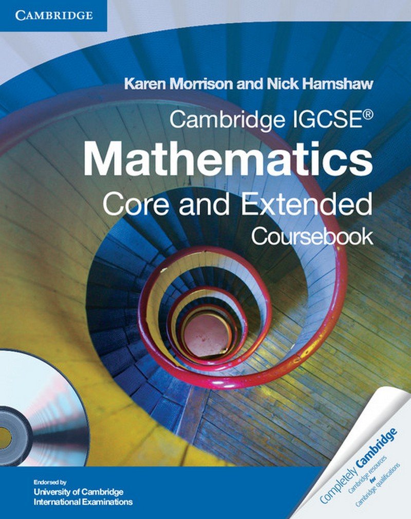Mathematics Core and Extended Coursebook  |  Karen Morrison ,  Nick Hamshaw