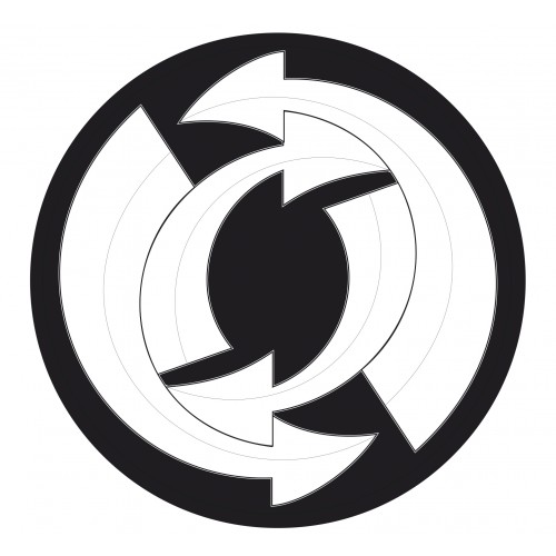 Set 2 abtibilduri roti - NIKIDOM - Arrows | Vector International