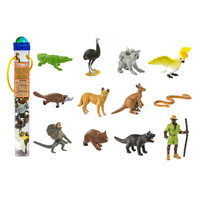 Tub cu figurine - The Land Down Under | Safari