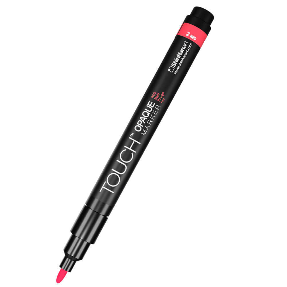 Marker - Touch Opaque - Fine - Rosu | ShinHanart