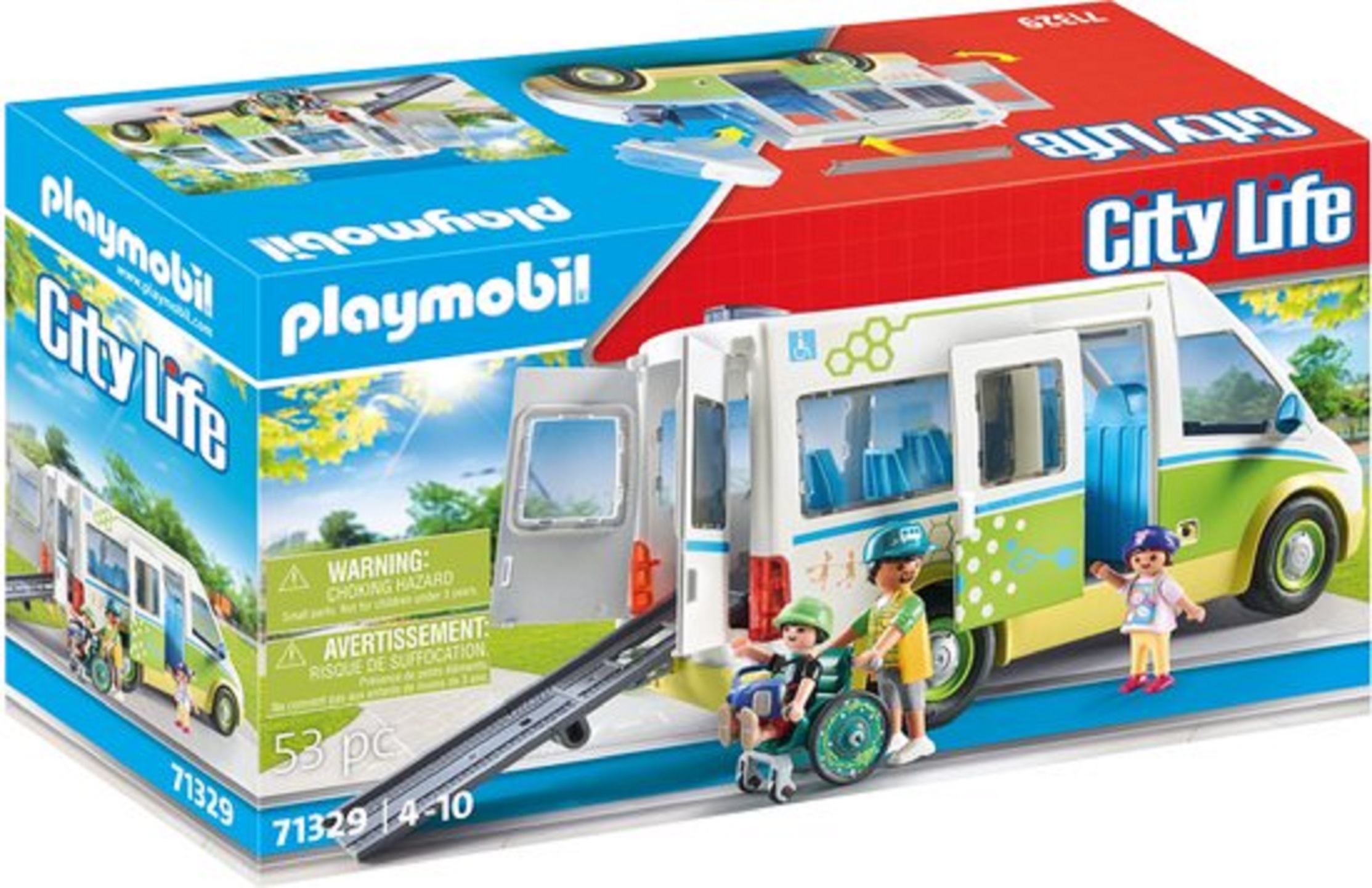 Set figurine - City Life - Autobuz scolar de la oras | Playmobil, Playmobil