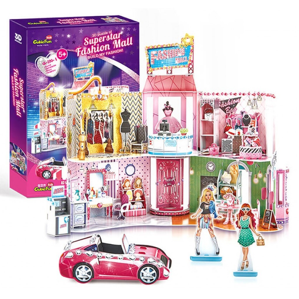 Puzzle 3D - CubicFun Kids - Fashion Mall | CubicFun