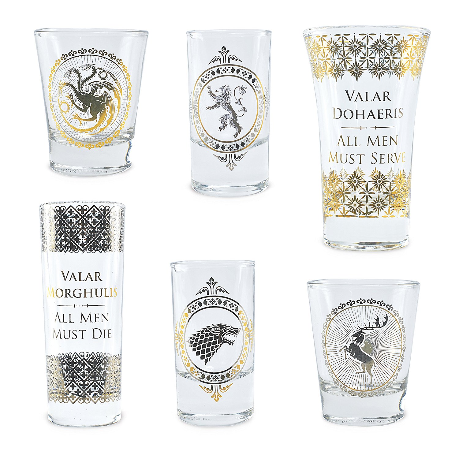 Set 6 pahare shot - Game of Thrones | Half Moon Bay