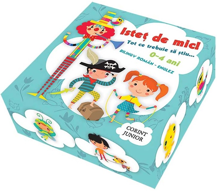 Pachet Istet de mic! - Tot ce trebuie sa stiu 0-4 ani (ed. bilingva romana / engleza) |