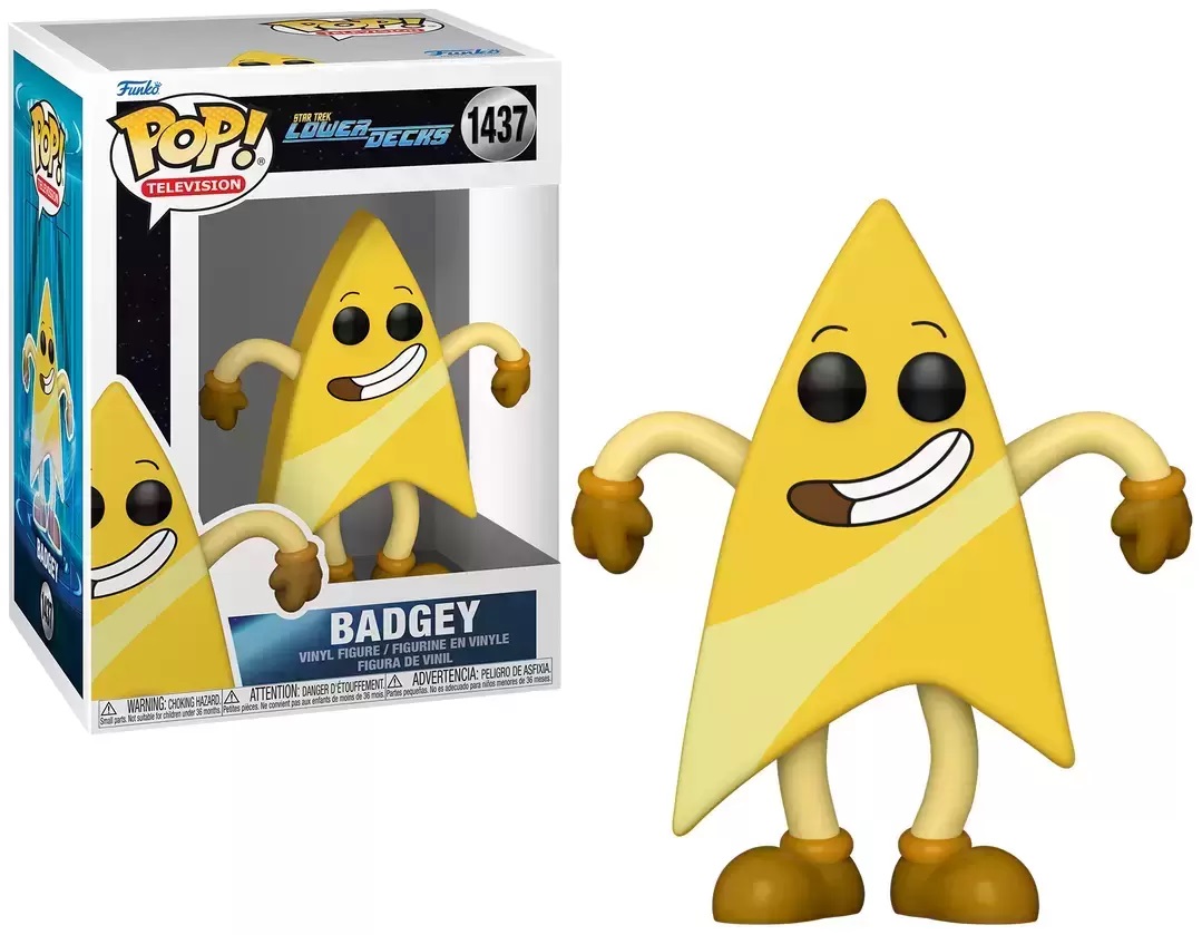 Figurina - Pop! Television - Star Trek Lower Decks - Badgey | Funko