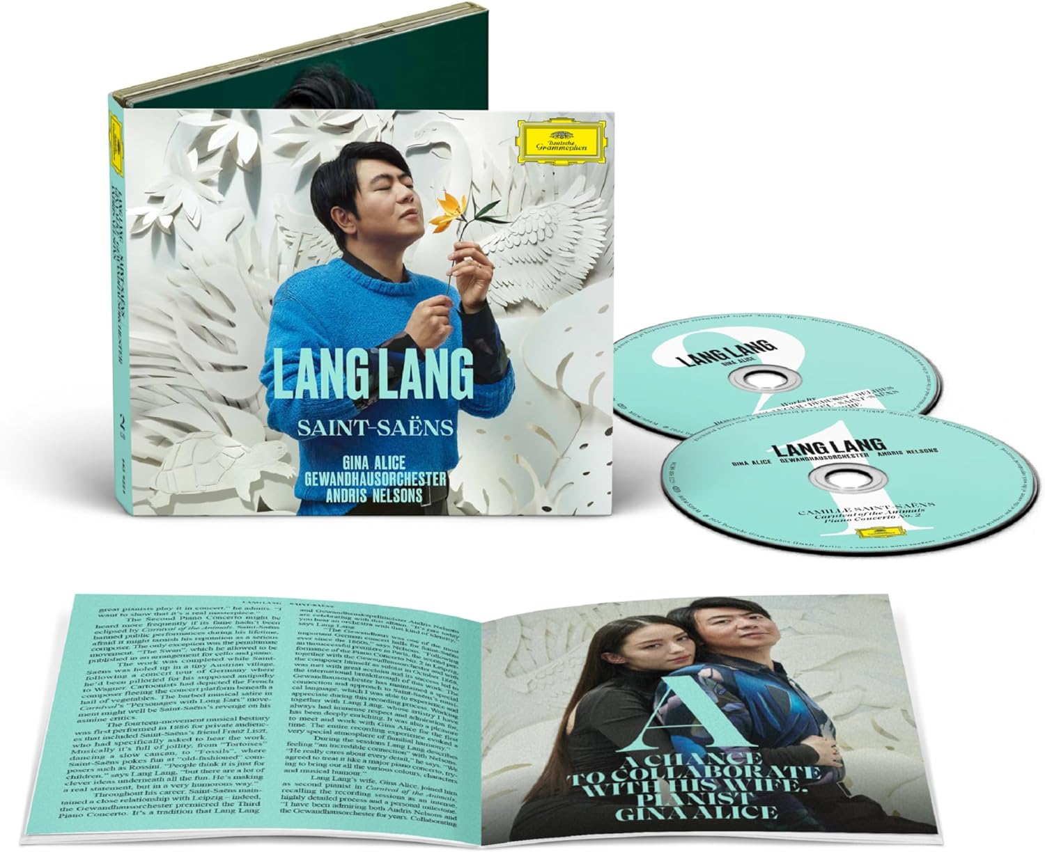 Saint-Saens | Lang Lang, Gina Alice, Gewandhausorchester, Andris Nelsons