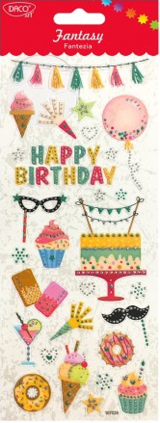 Set stickere - Fantezia - Happy Birthday | Daco