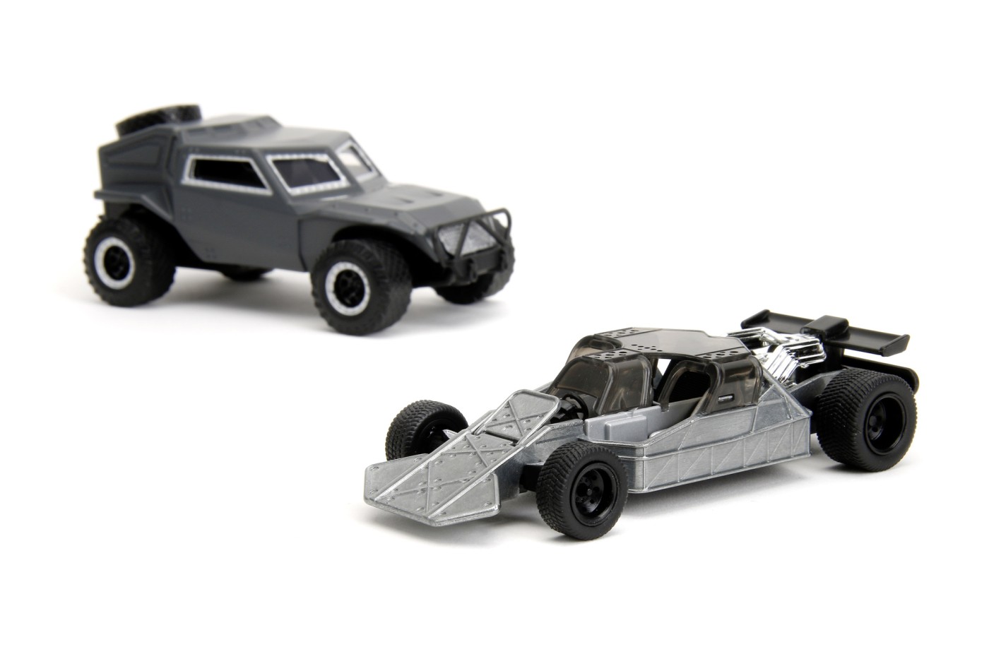 Set masini metalice -  Flip Car si Deckards Fast Attack Buggy | Jada Toys