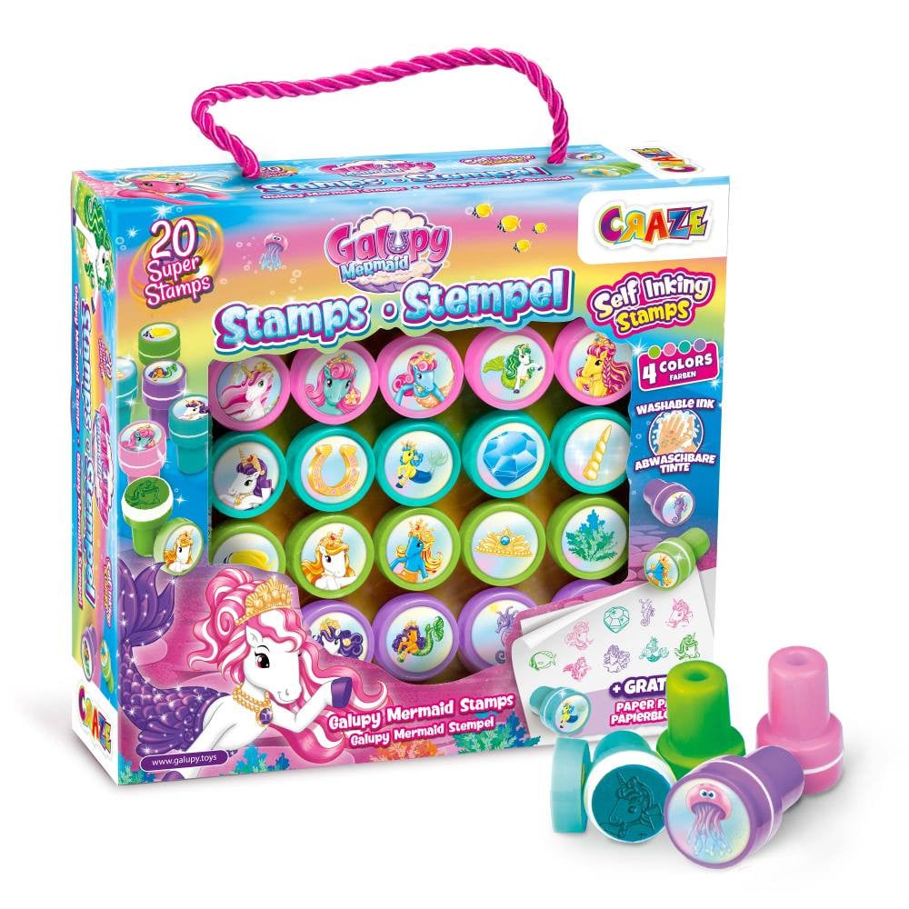 Set creativ - Galupy Mermaid Stamps | Craze