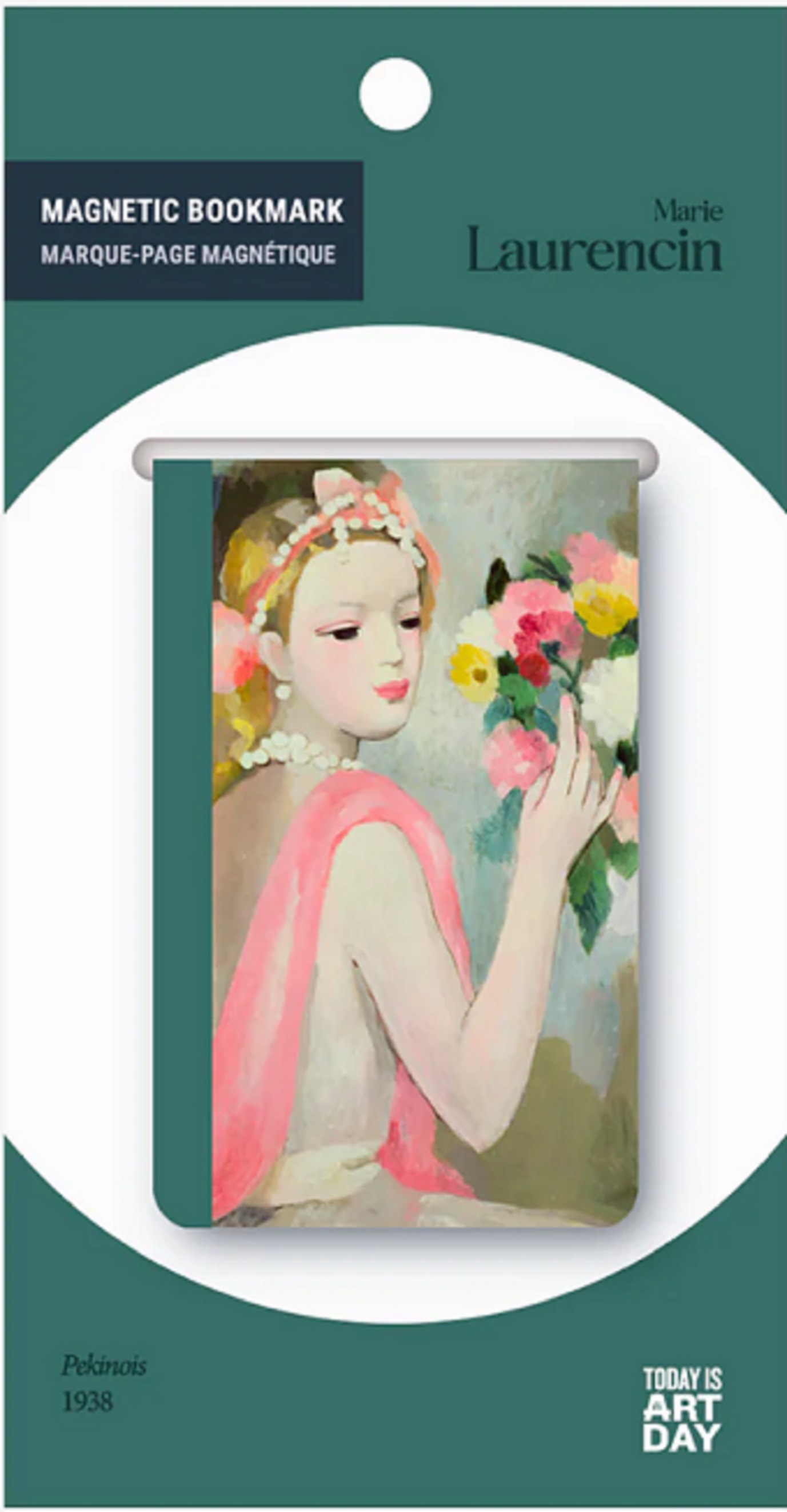 Semn de carte magnetic - Women in art - Marie Laurencin | Today is art day