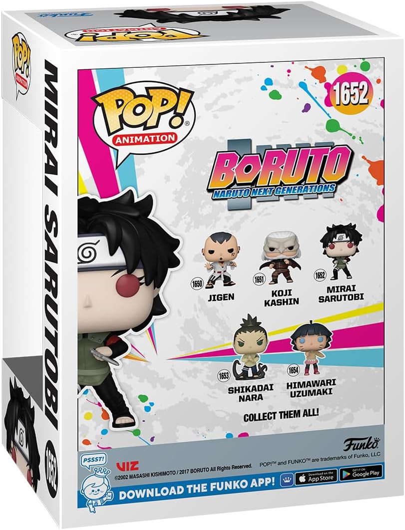 Figurina - Pop! Boruto: Mirai Sarutobi | Funko