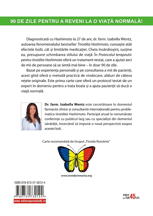 Protocol terapeutic pentru tiroidita Hashimoto | Izabella Wentz