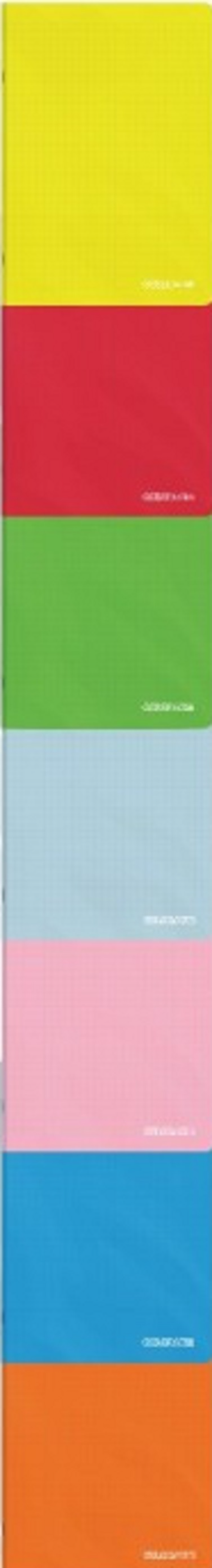 Caiet A5 - 48 file - Matematica - Mai multe culori - Pret pe bucata | Colorarte