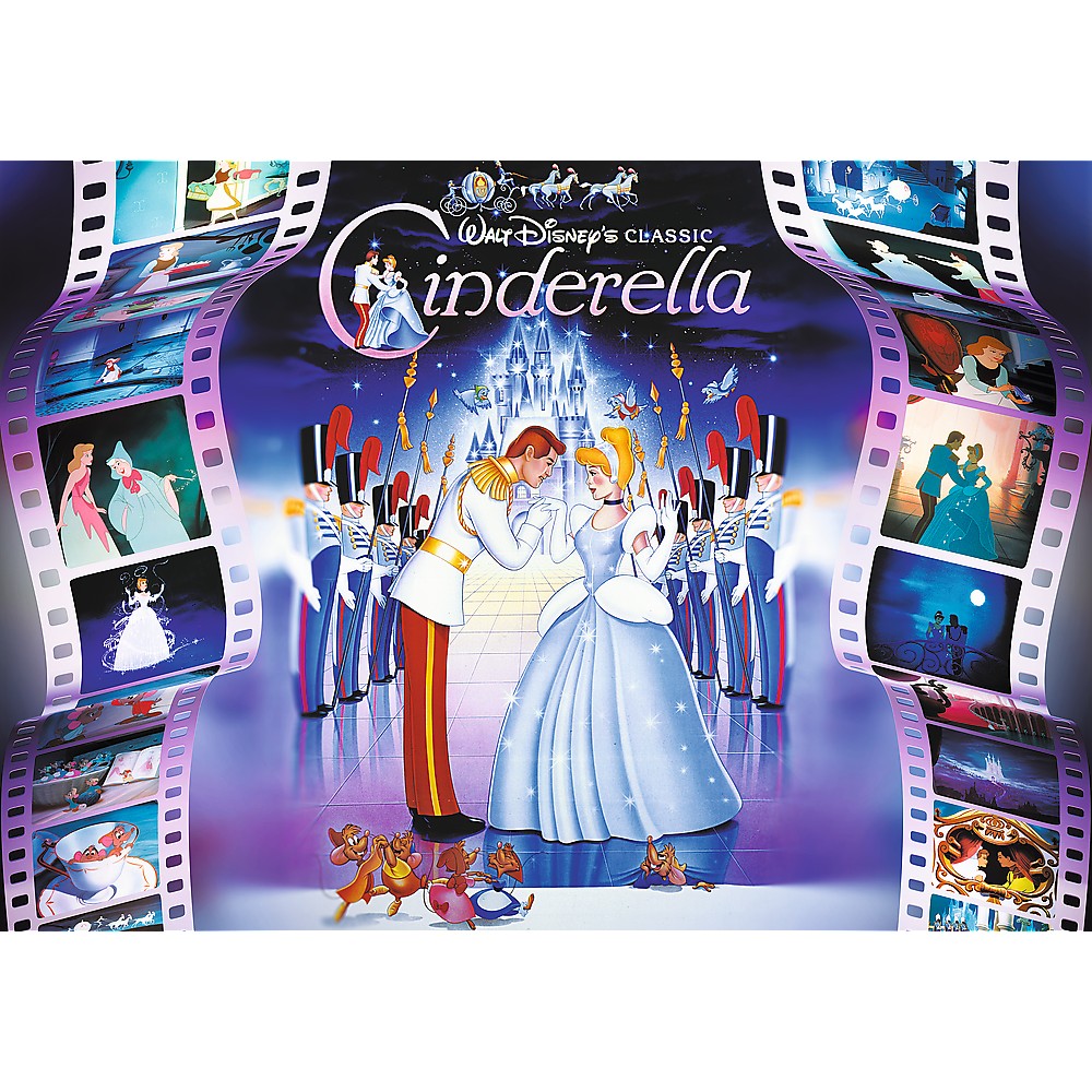 Puzzle 1000 piese - Iconic Moments - Cinderella | Trefl