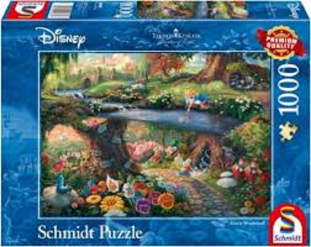 Puzzle 1000 piese - Disney - Alice in Tara Minunilor | Schmidt