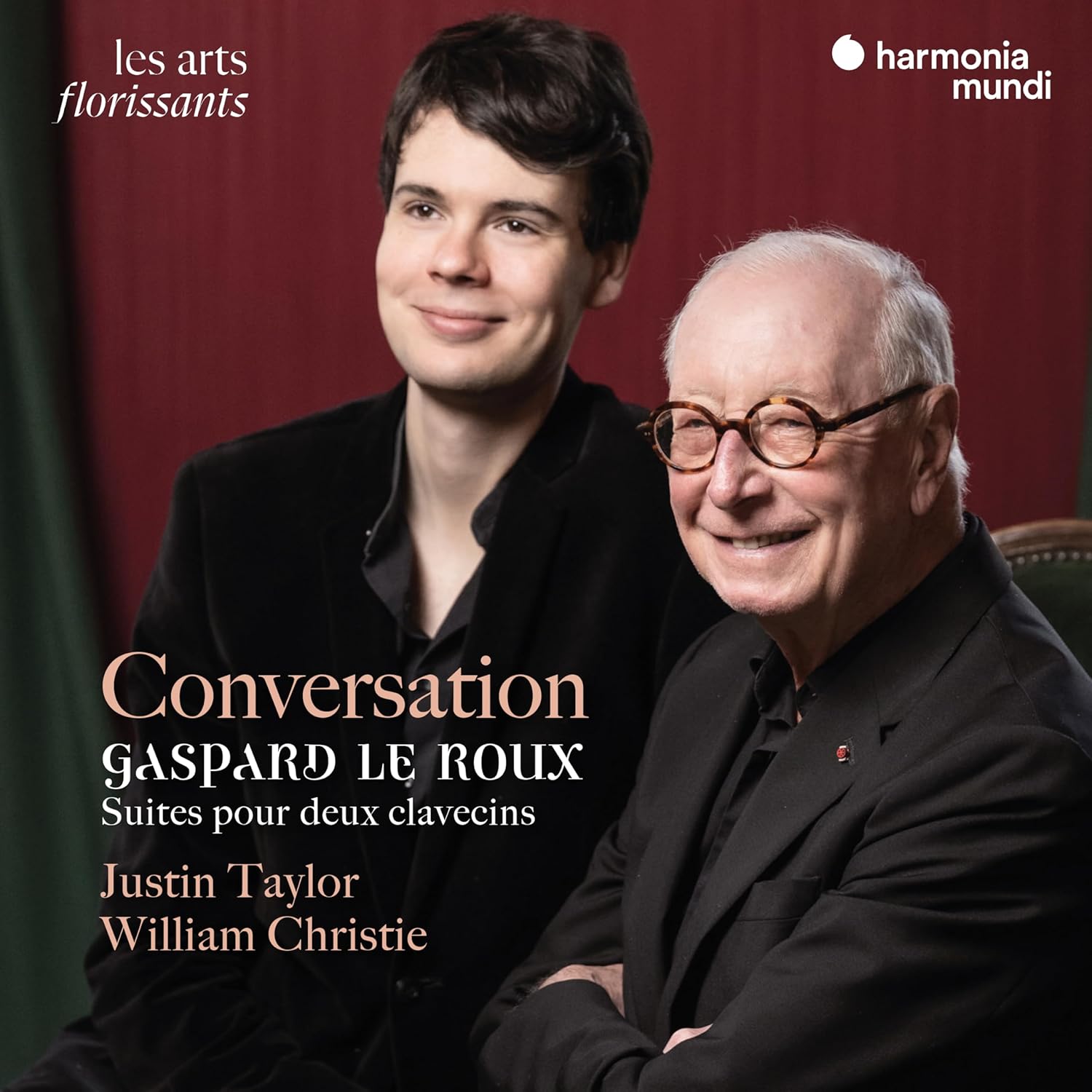 Conversation - Gaspard Le Roux: Gaspard Le Roux: Suites Pour Deux Clavecins | Justin Taylor, William Christie