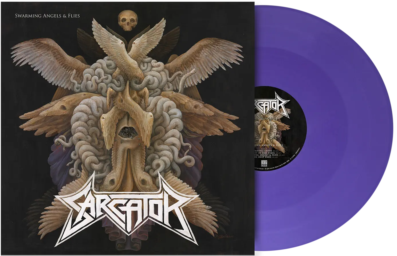 Swarming Angels & Flies (Lilac Vinyl) | Sarcator