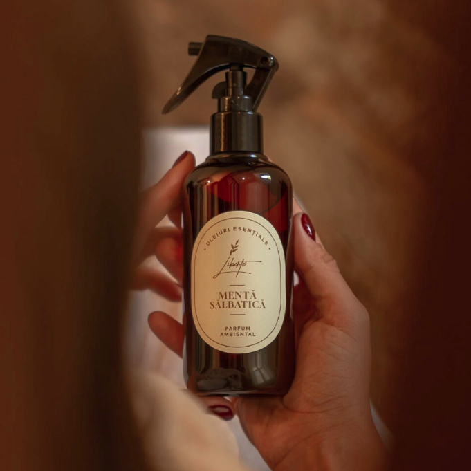 Parfum ambiental cu pulverizator - Menta Salbatica | Liberte
