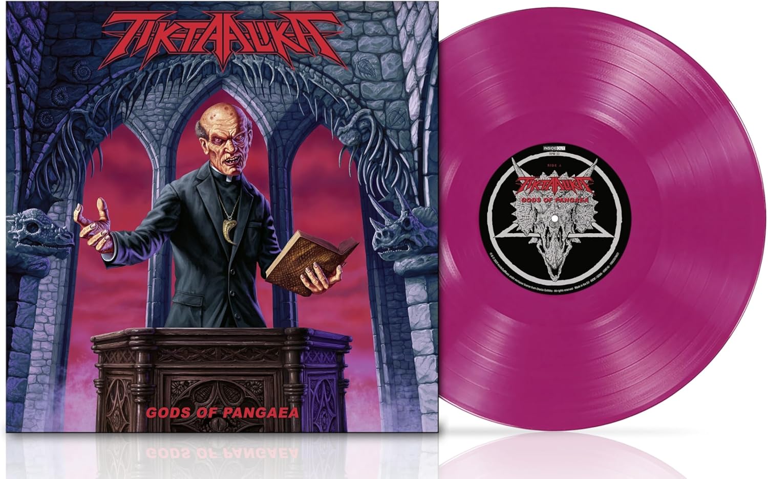 Gods Of Pangaea (Magenta Transparent Vinyl) | Tiktaalika