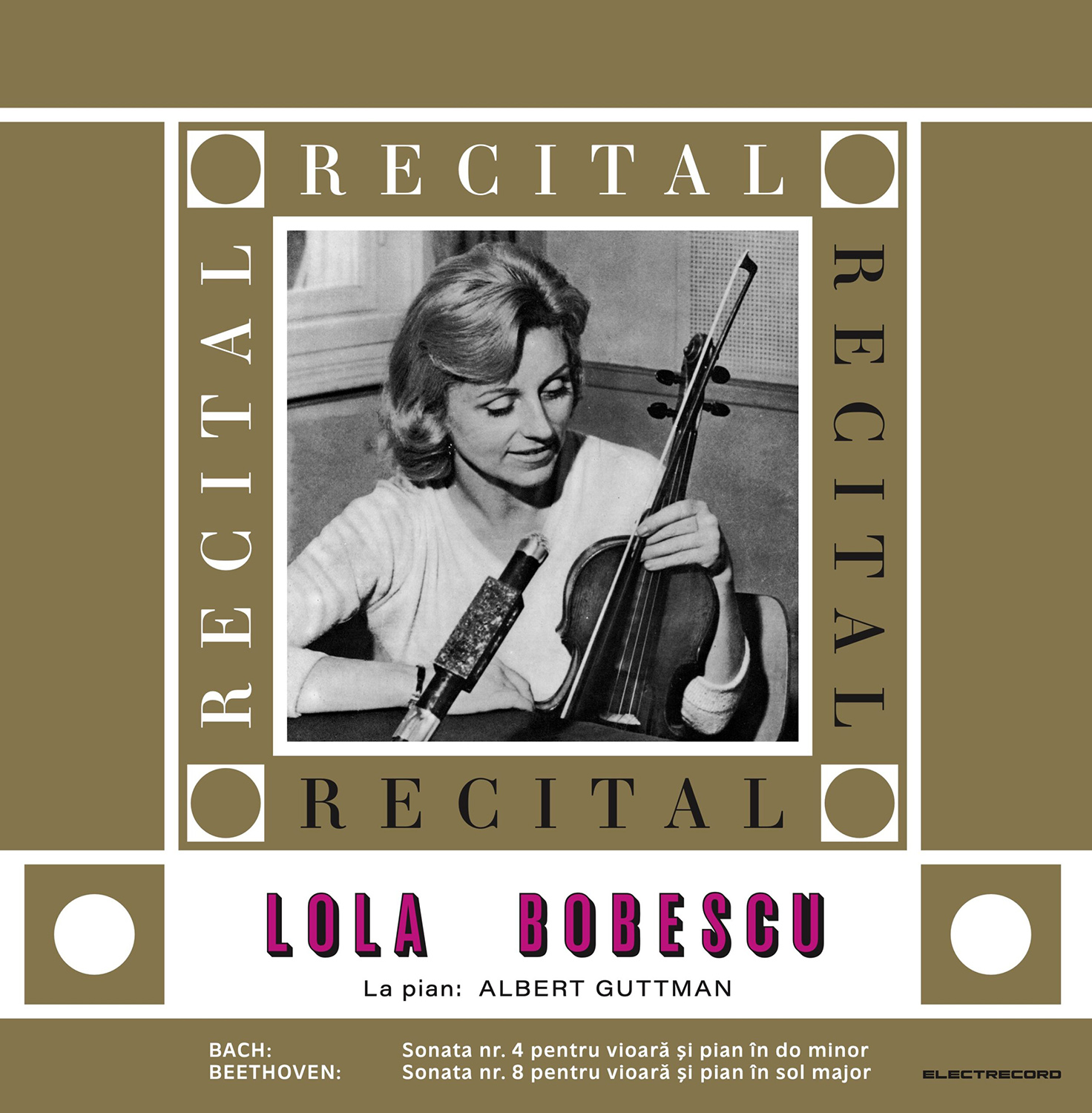 Recital - Vinyl | Lola Bobescu, Albert Guttman