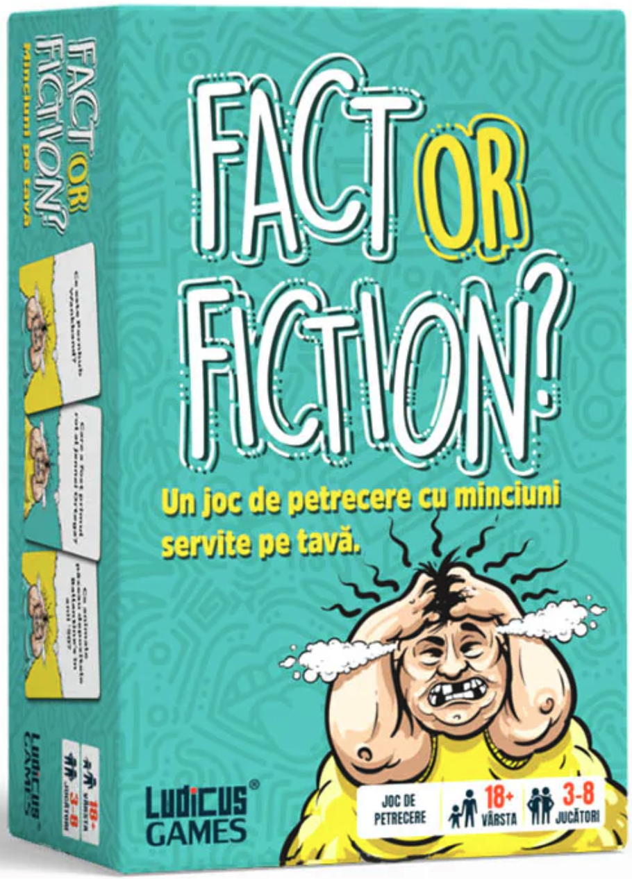 Joc de societate - Fact or Fiction (RO) | Ludicus Games