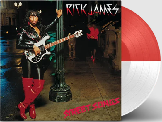 Street Songs - Red & White Split Vinyl | Rick James